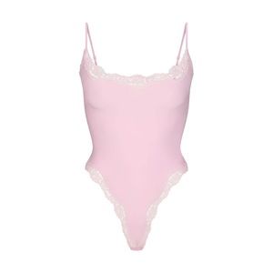 Skims cherry blossom lace bodysuit